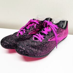 NEW Brooks Mach 19 Women's Track Running Shoes Spikes Size 10.5